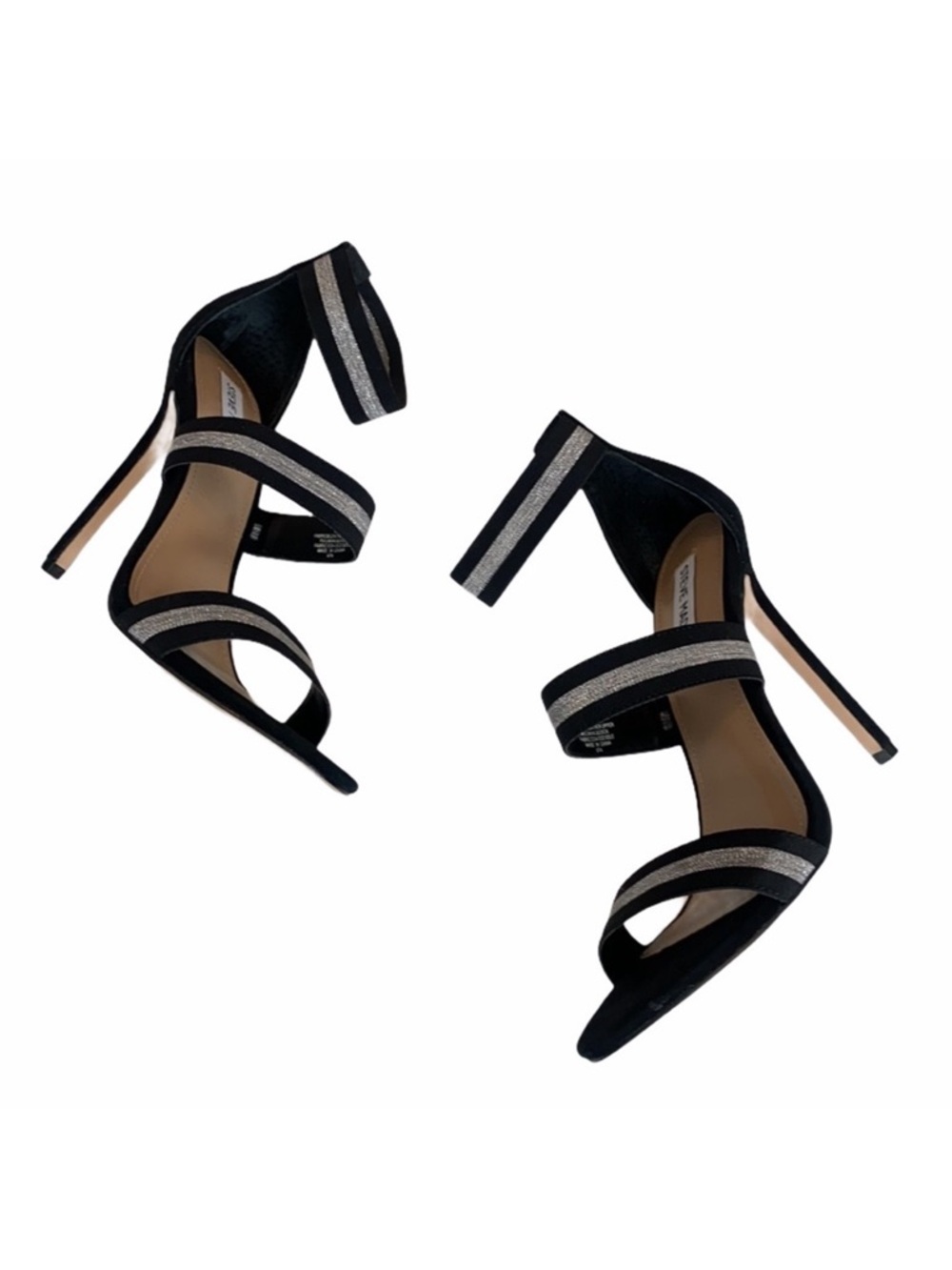 Steve Madden Carina Fabric Peep Toe Sandals Size 10
